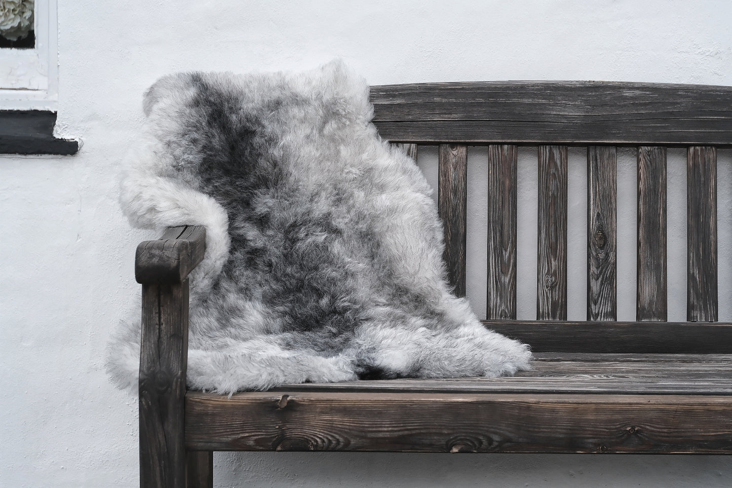 ICELANDIC SHORN SHEEPSKIN RUG/THROW