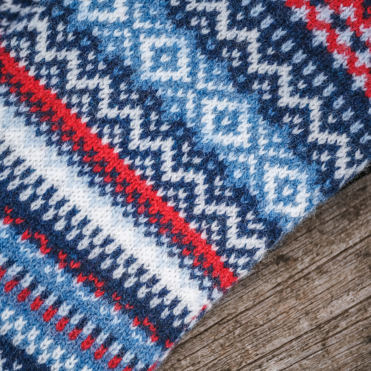 Alpine Glove in Blue Morning
