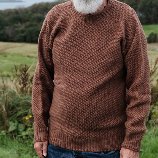 Hazelnut Crew Neck Sweater