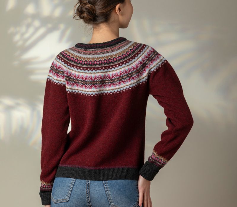 Alpine Short Sweater in PotPourri
