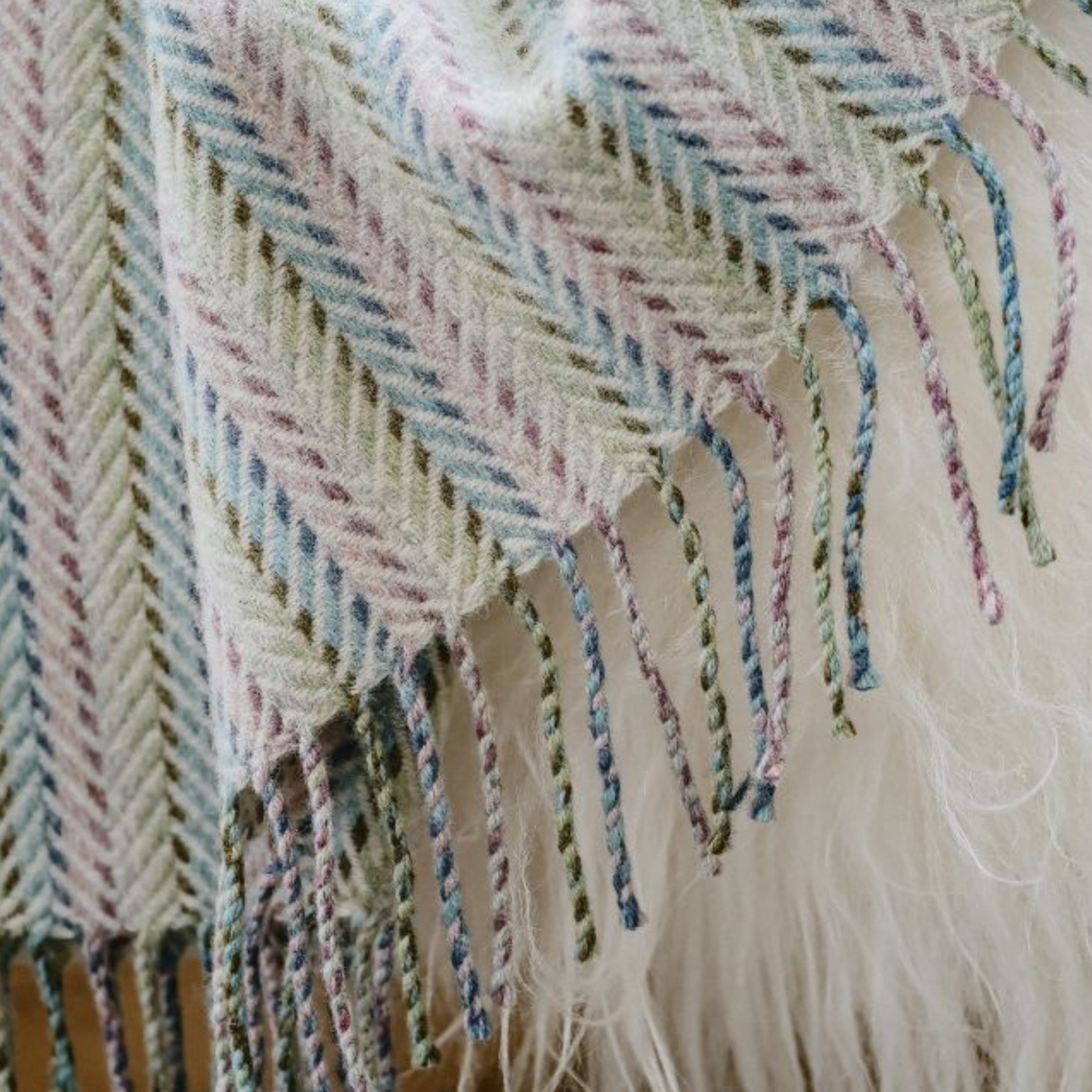 Waternish Inspired Wool Throw
