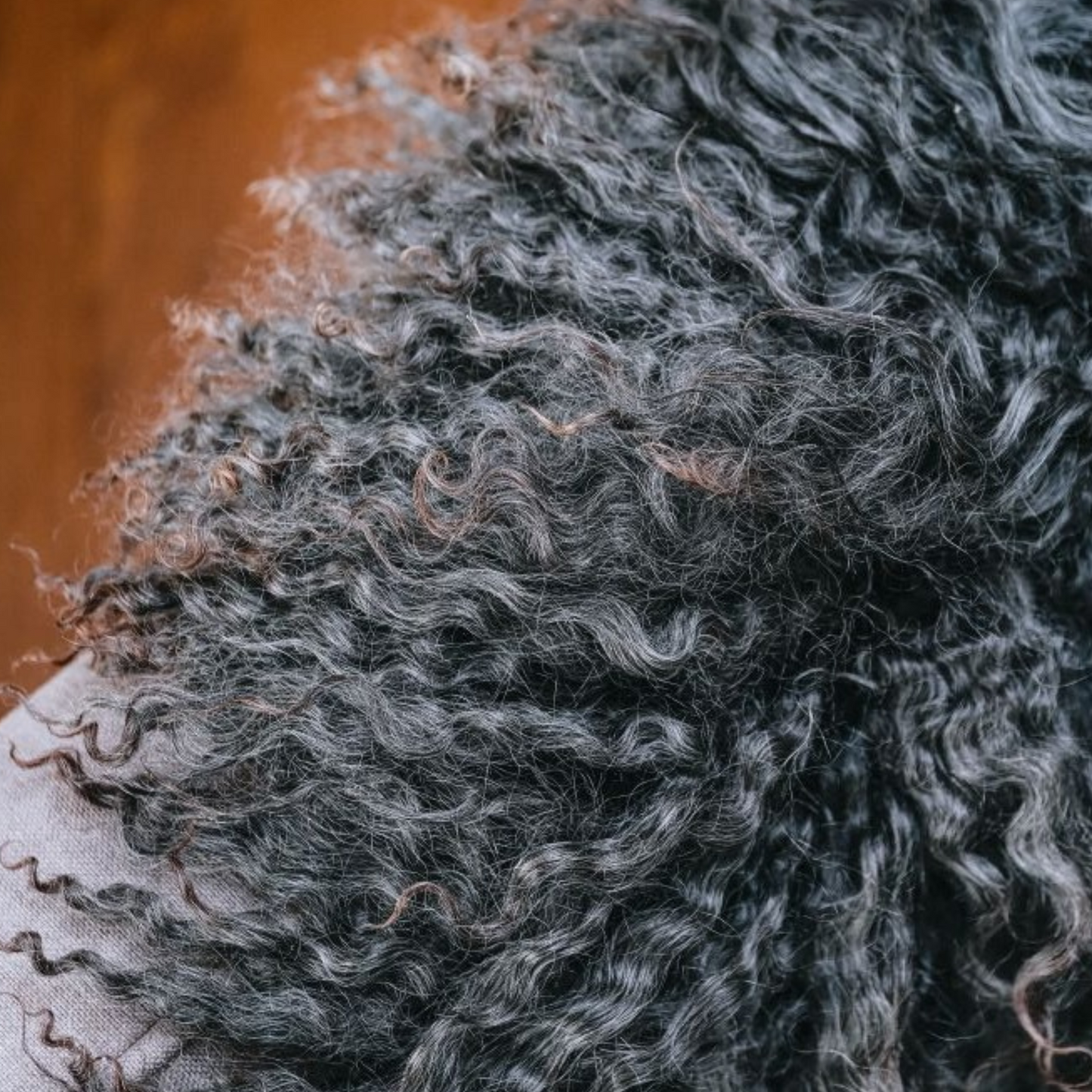 Dark Norse XL Sheepskin Rug / Throw