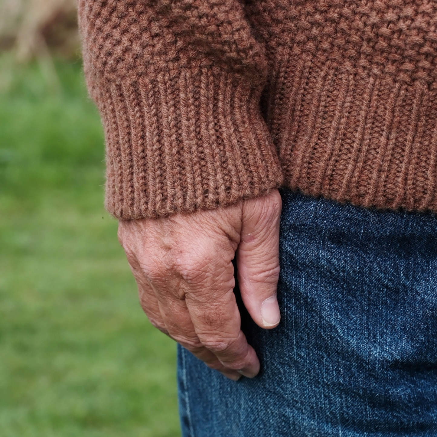 Hazelnut Crew Neck Sweater