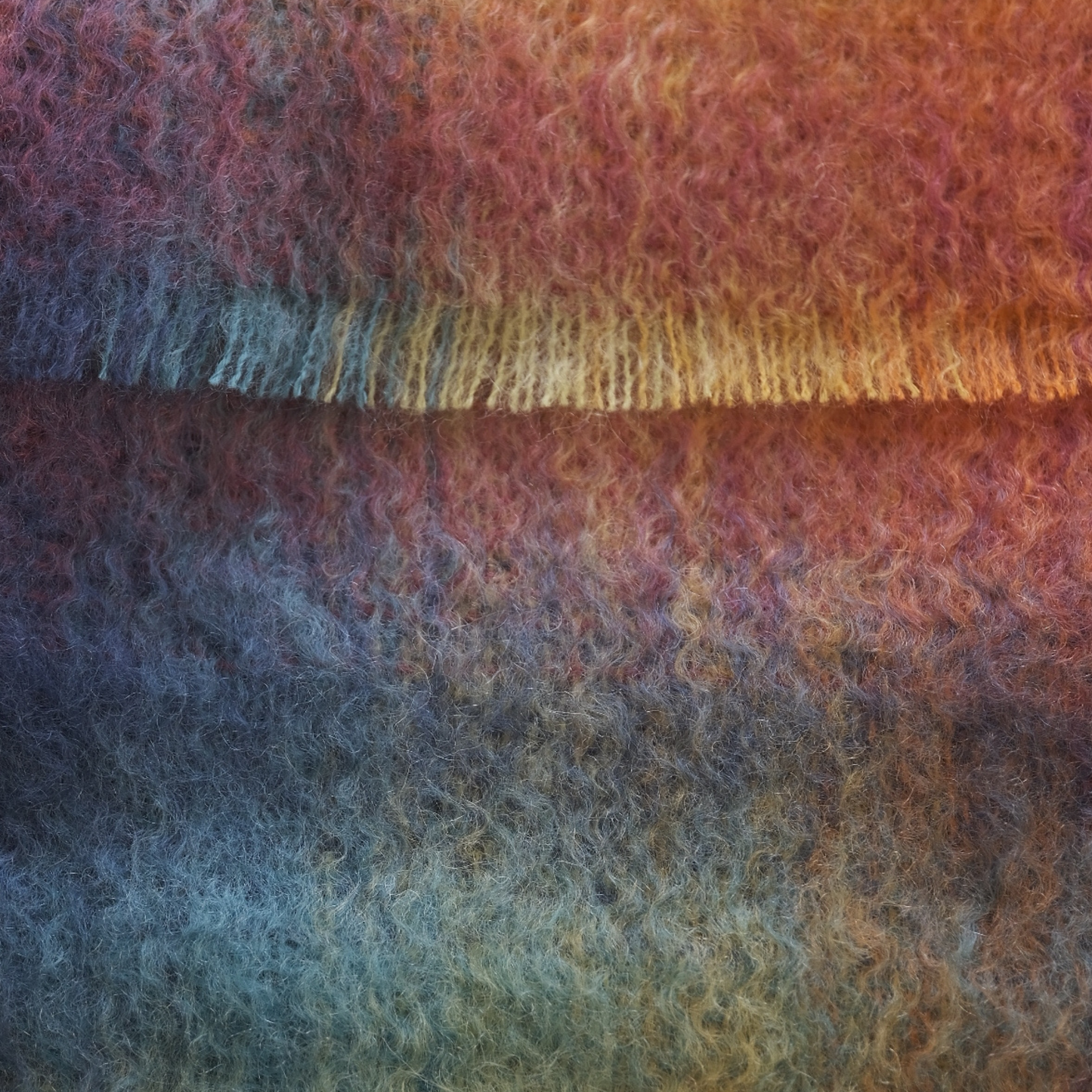 Hue Mohair Scarf