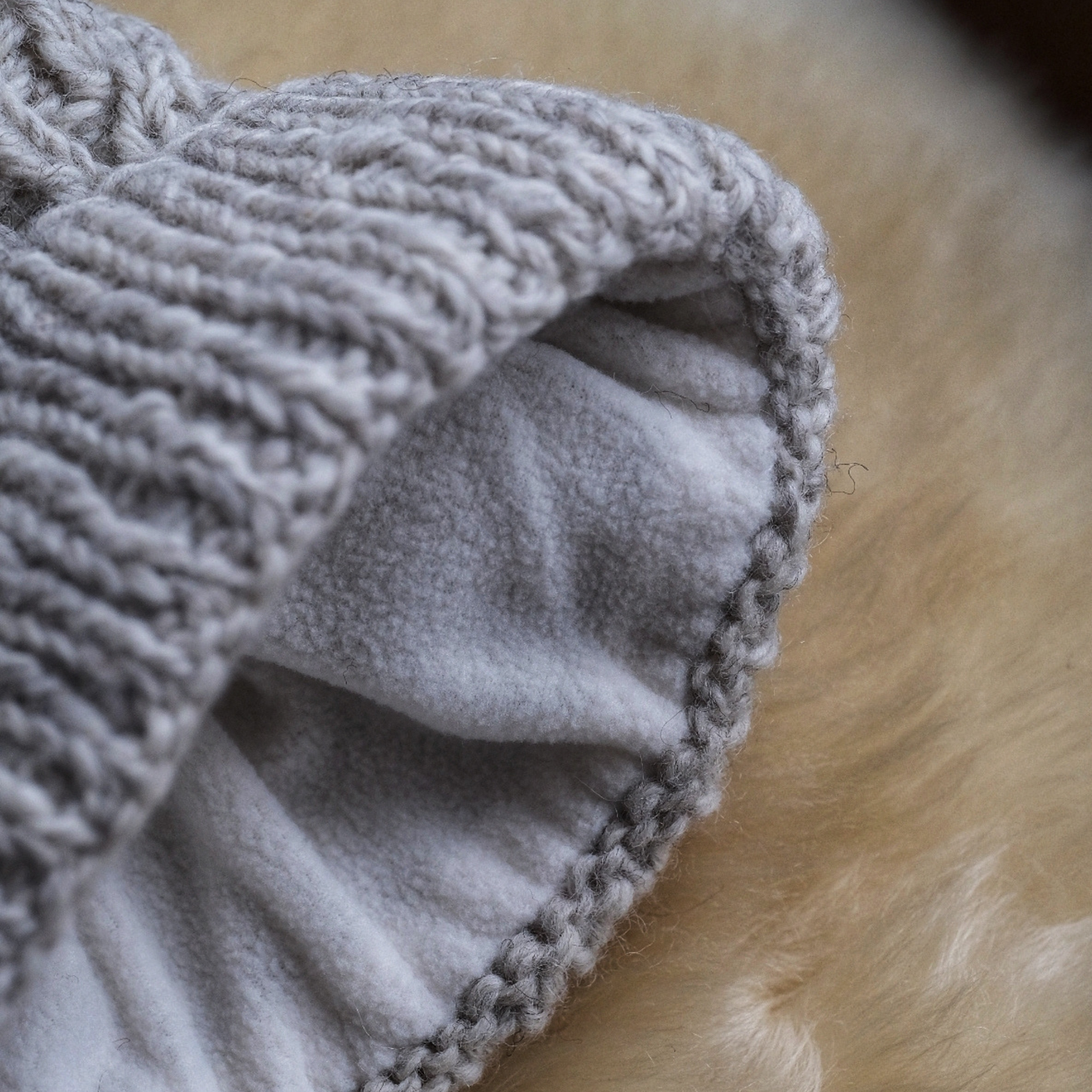 Chamonix Bobble Hat in Oat