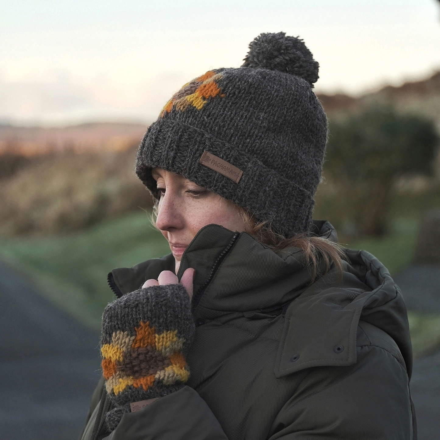Sunflower Bobble Hat