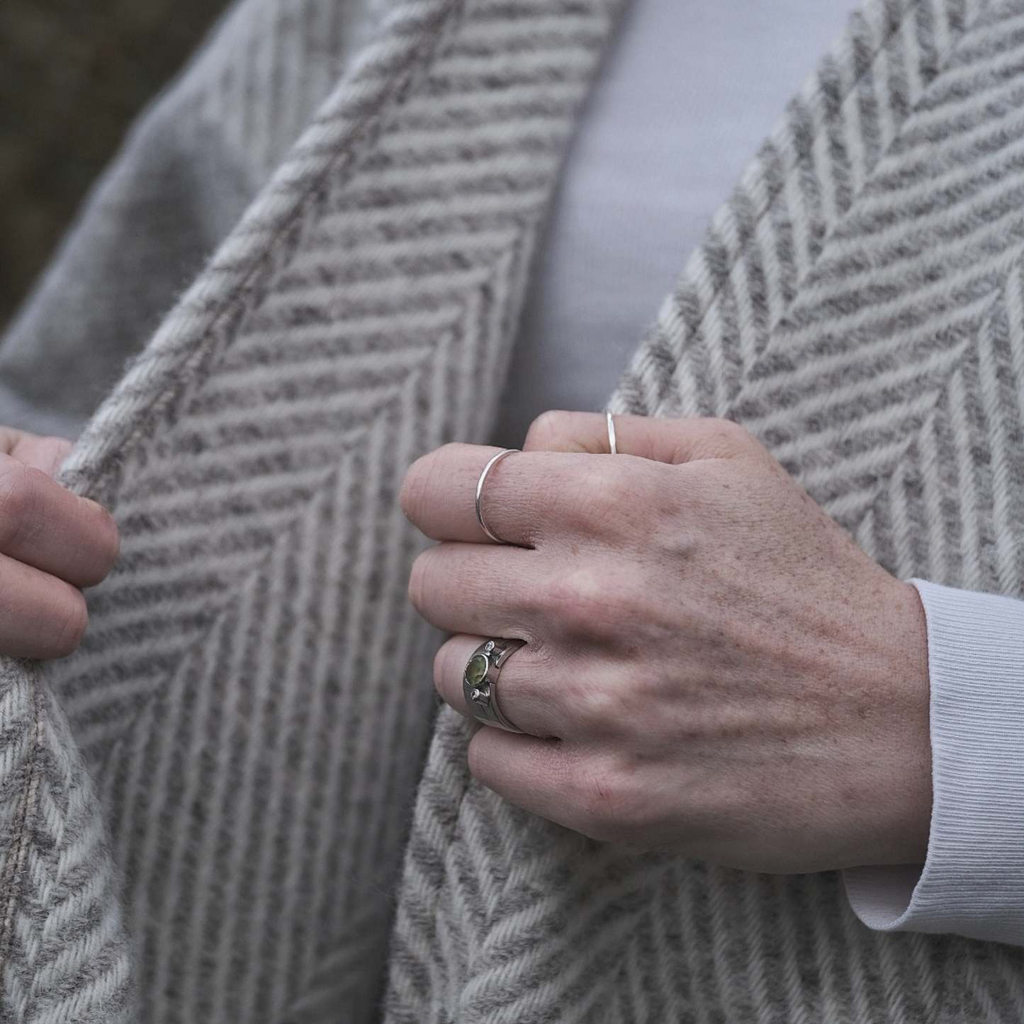 Jacob Wool Ruana