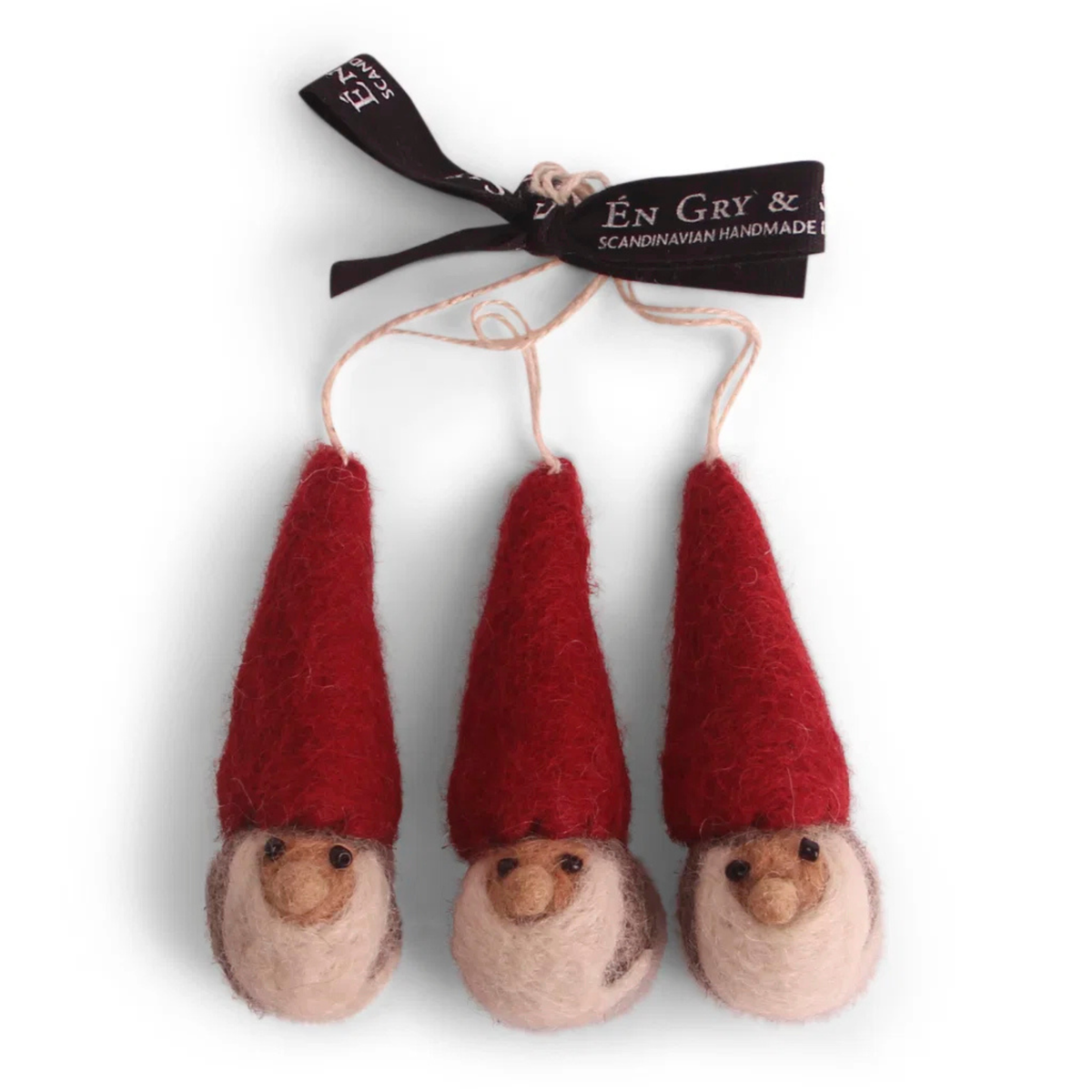 Gnome Ornament - Set Of 3