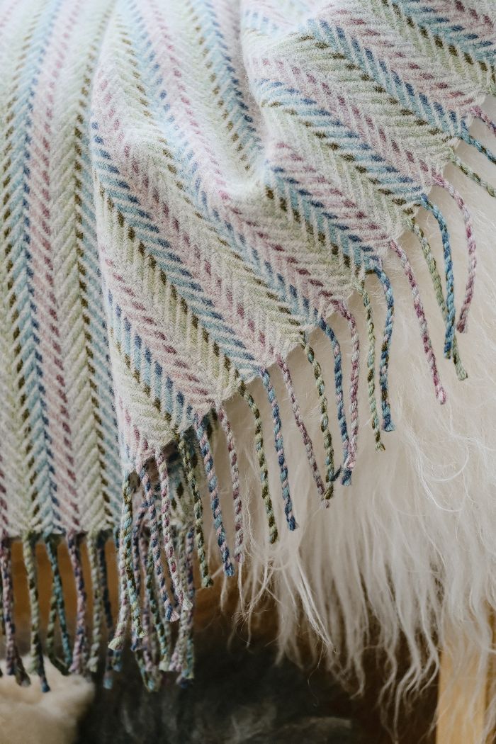 Waternish Inspired Wool Throw