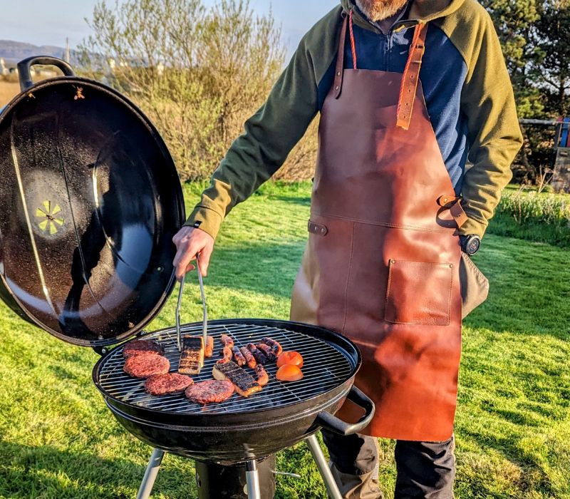 Rustic Leather Apron