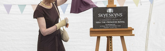 HRH The Princess Royal Visits Skyeskyns and Waternish