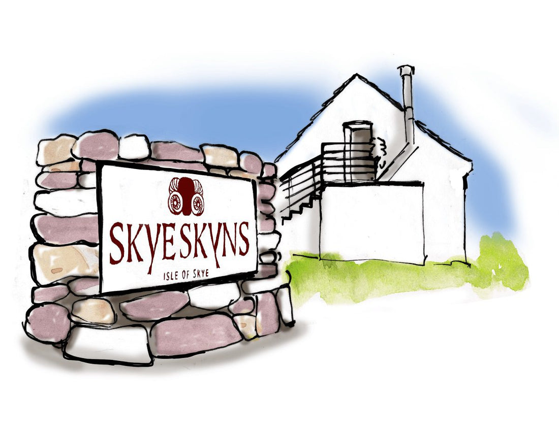 Skyeskyns entrance, romantic guide to Skye, Rox