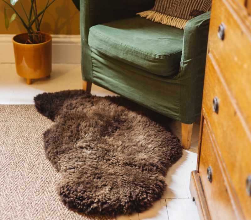 Natural Brown Sheepskins