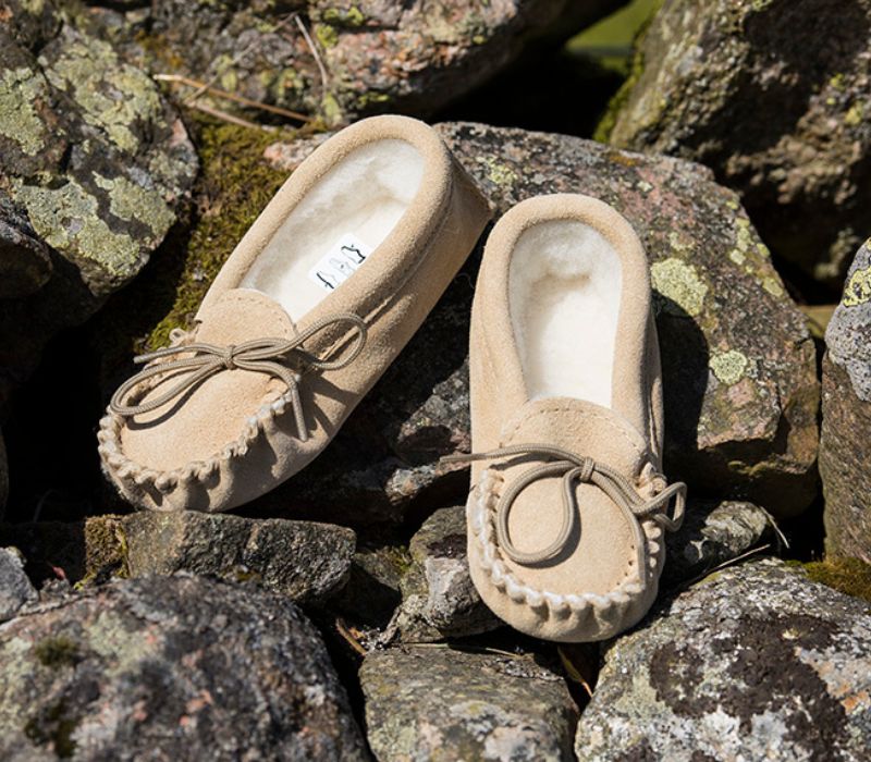 Sheepskin Slippers for Kids