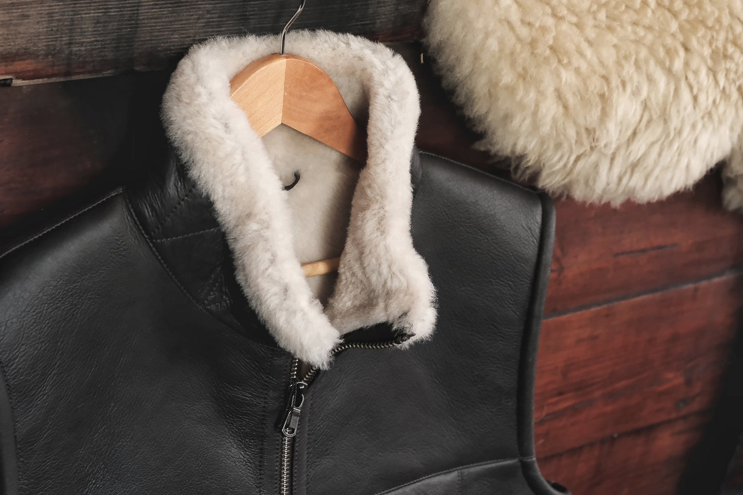 Harvey Sheepskin Gilet