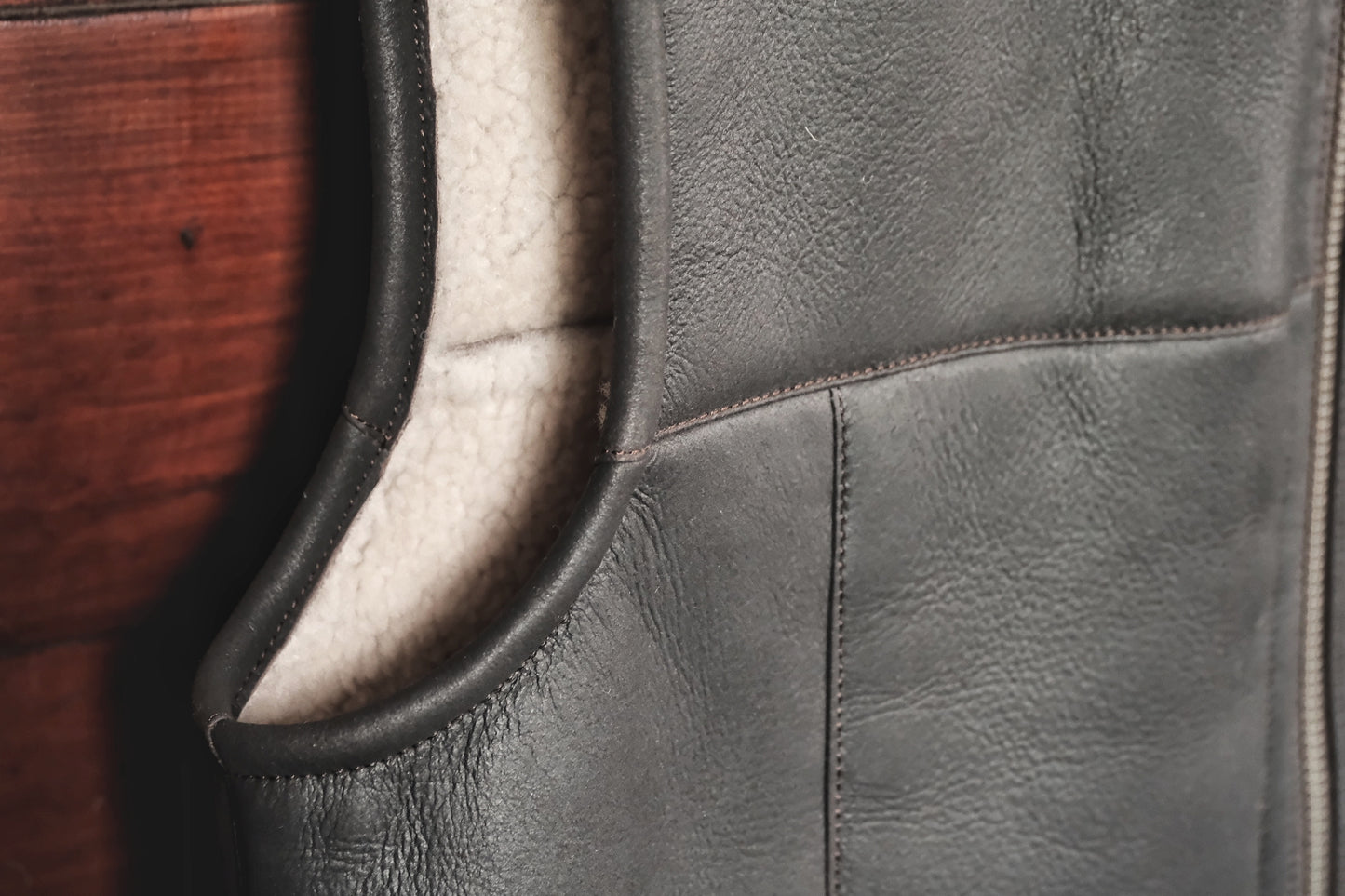 Harvey Sheepskin Gilet