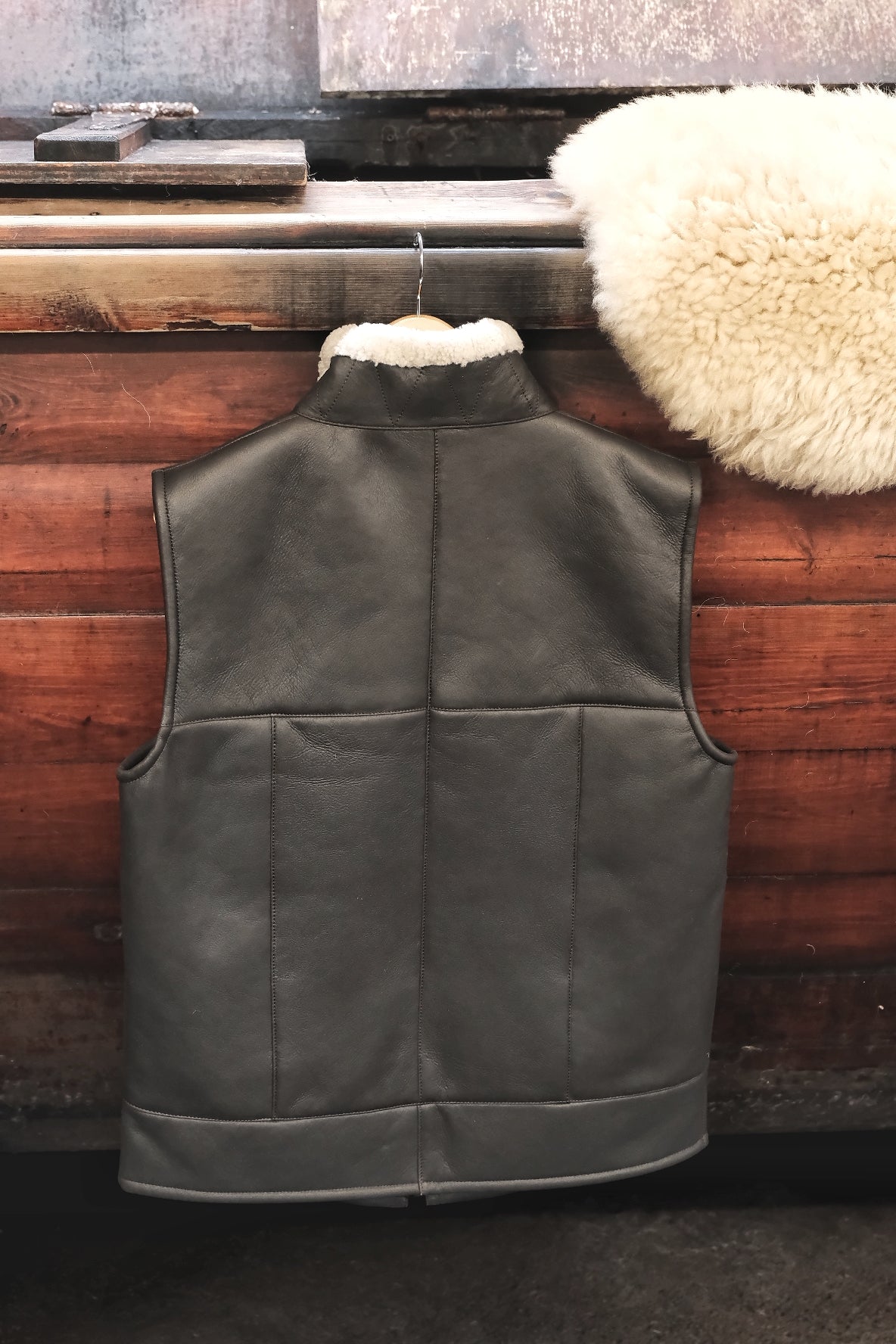 Harvey Sheepskin Gilet