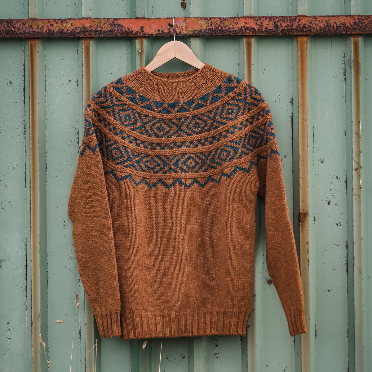 Luskentyre Sweater Whisky Tempest