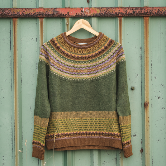 Alpine Sweater in Thistle