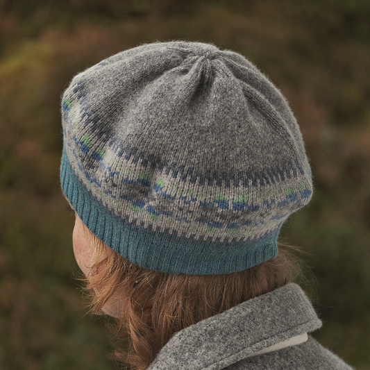 Fairisle Beret (Choice of Colours)