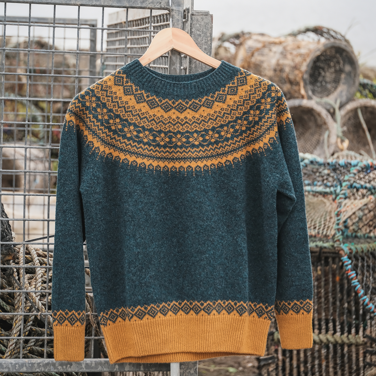 Cuillin Sweater in Chai Lugano