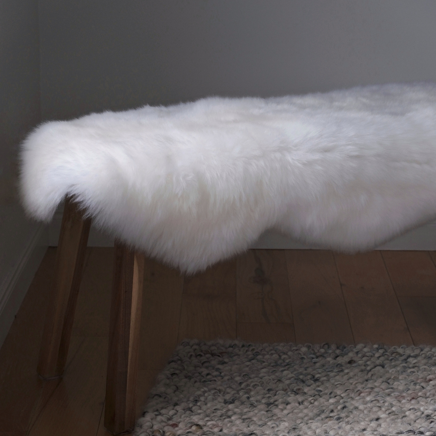 MERINO SUPER SHEEPSKIN RUG 110X70CMS