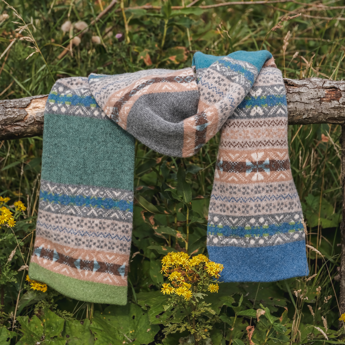 May Scarf in Sepia