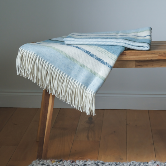 Croftmore Throw in Seaglass