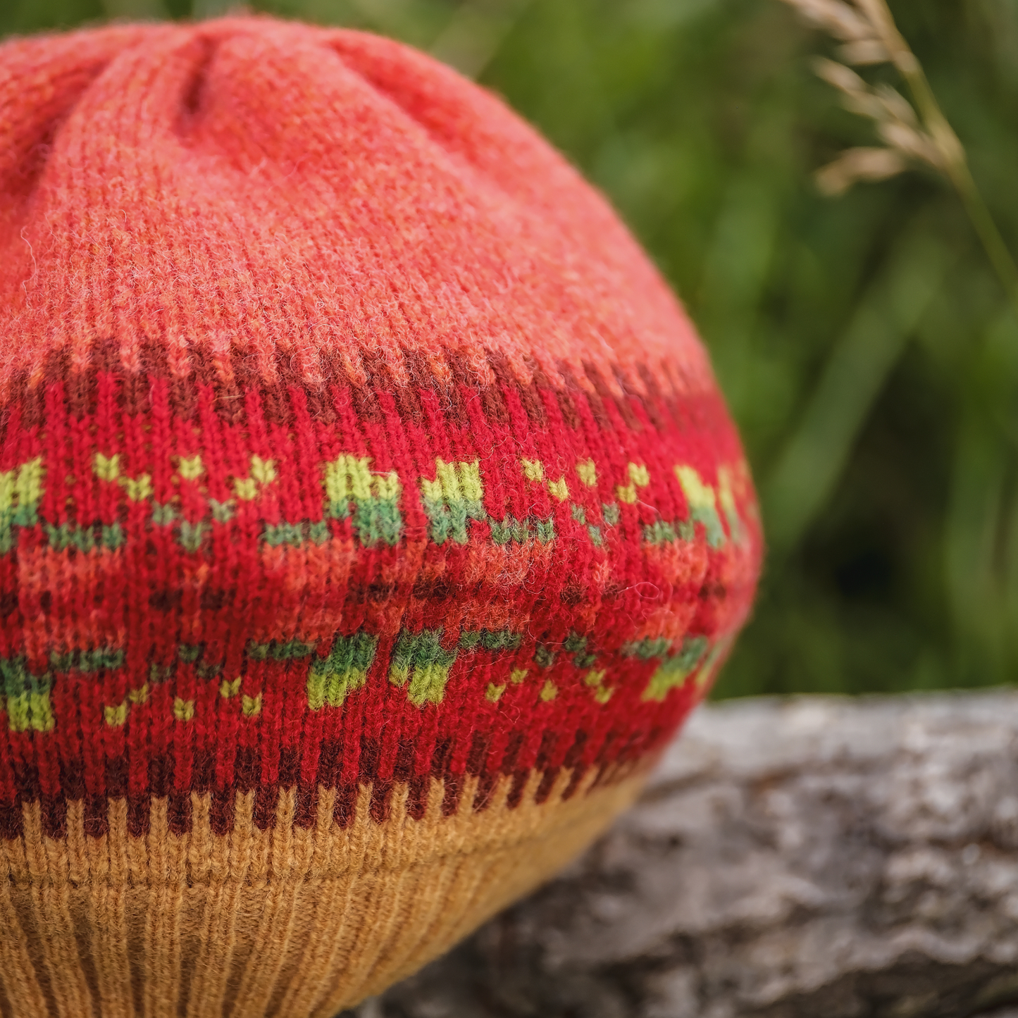 Islay Beret in Pumpkin