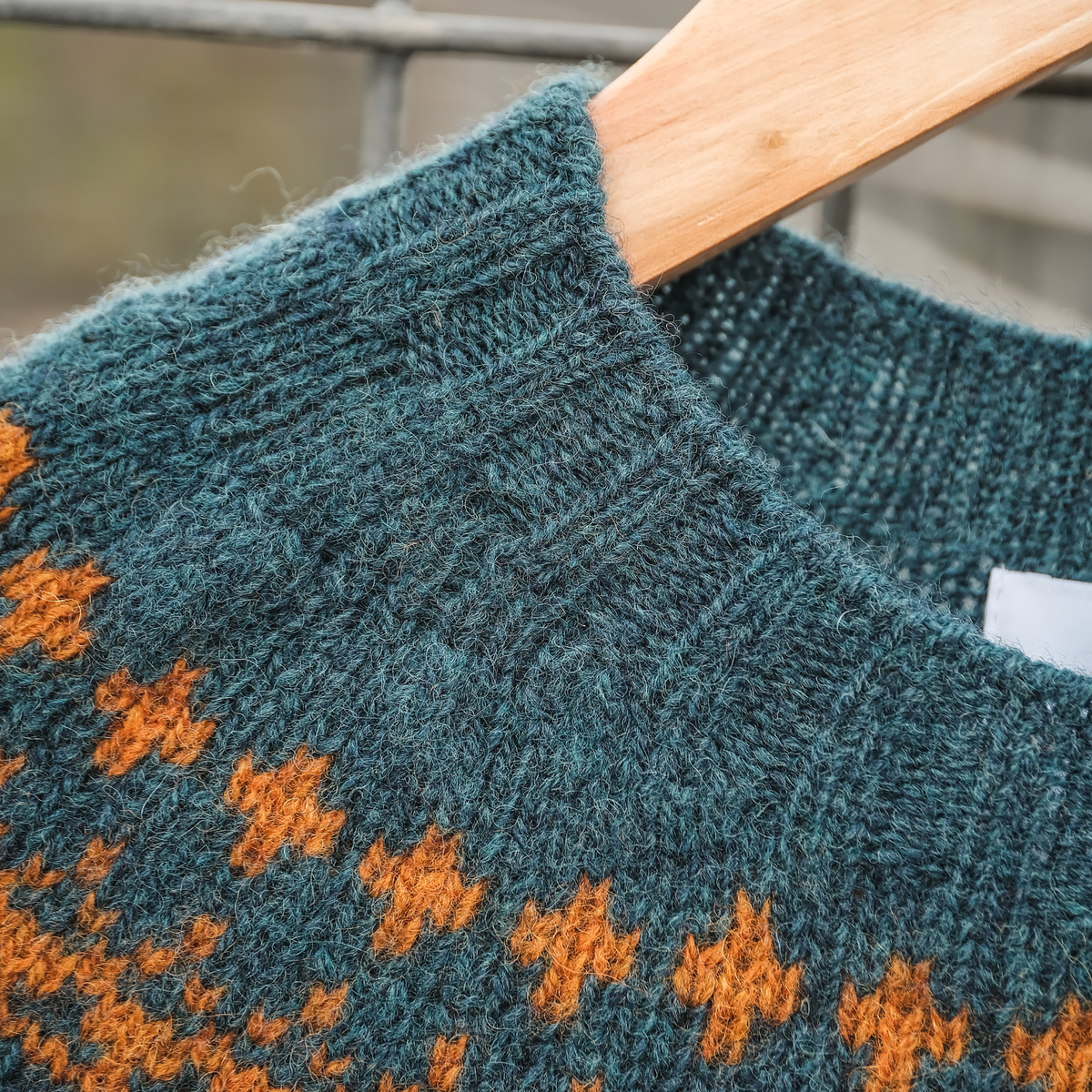 Rannoch Sweater in Tempest Amber