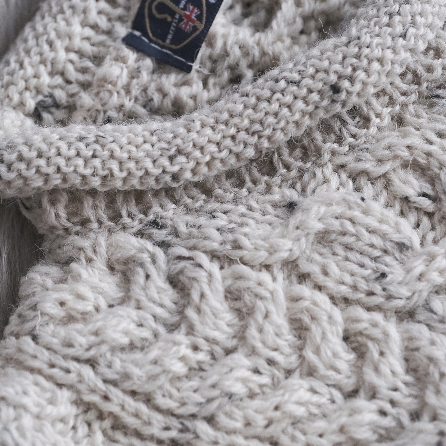 Children's Aran Sheep Sweater in Nep