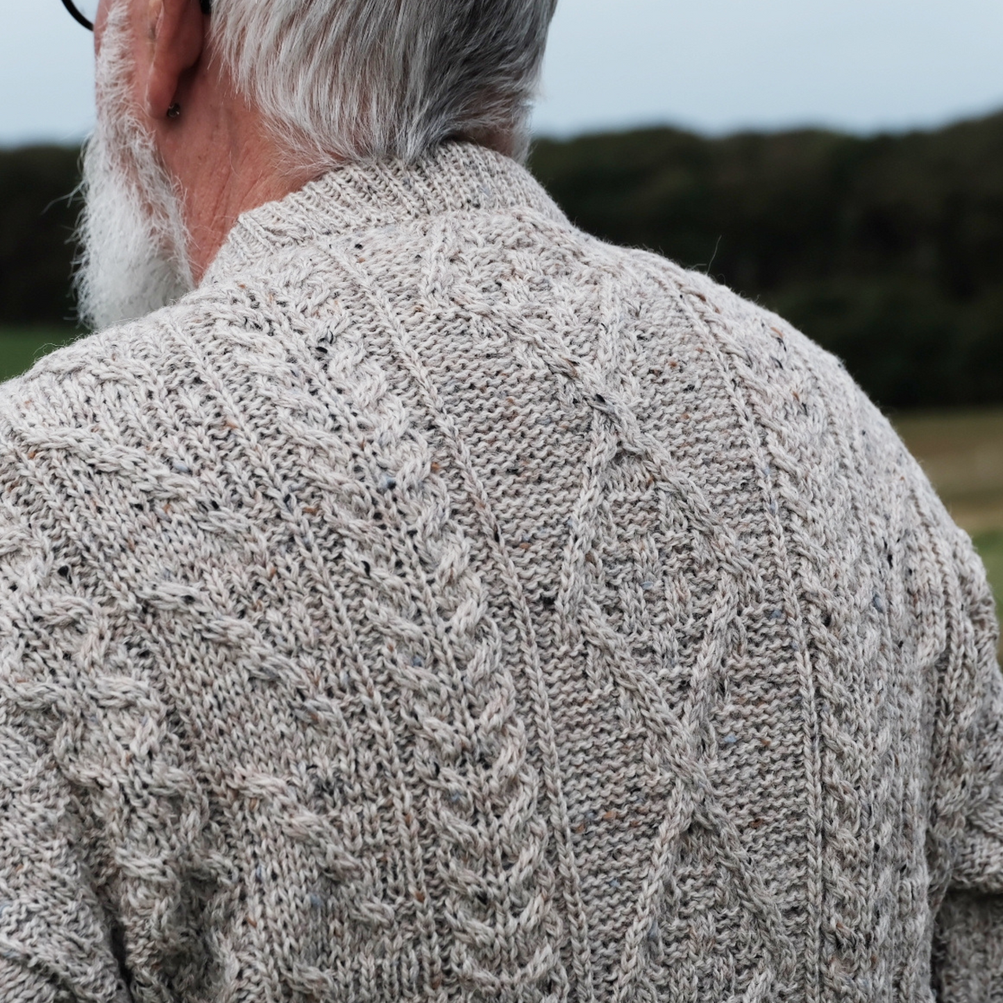 Aran Crew Neck Sweater
