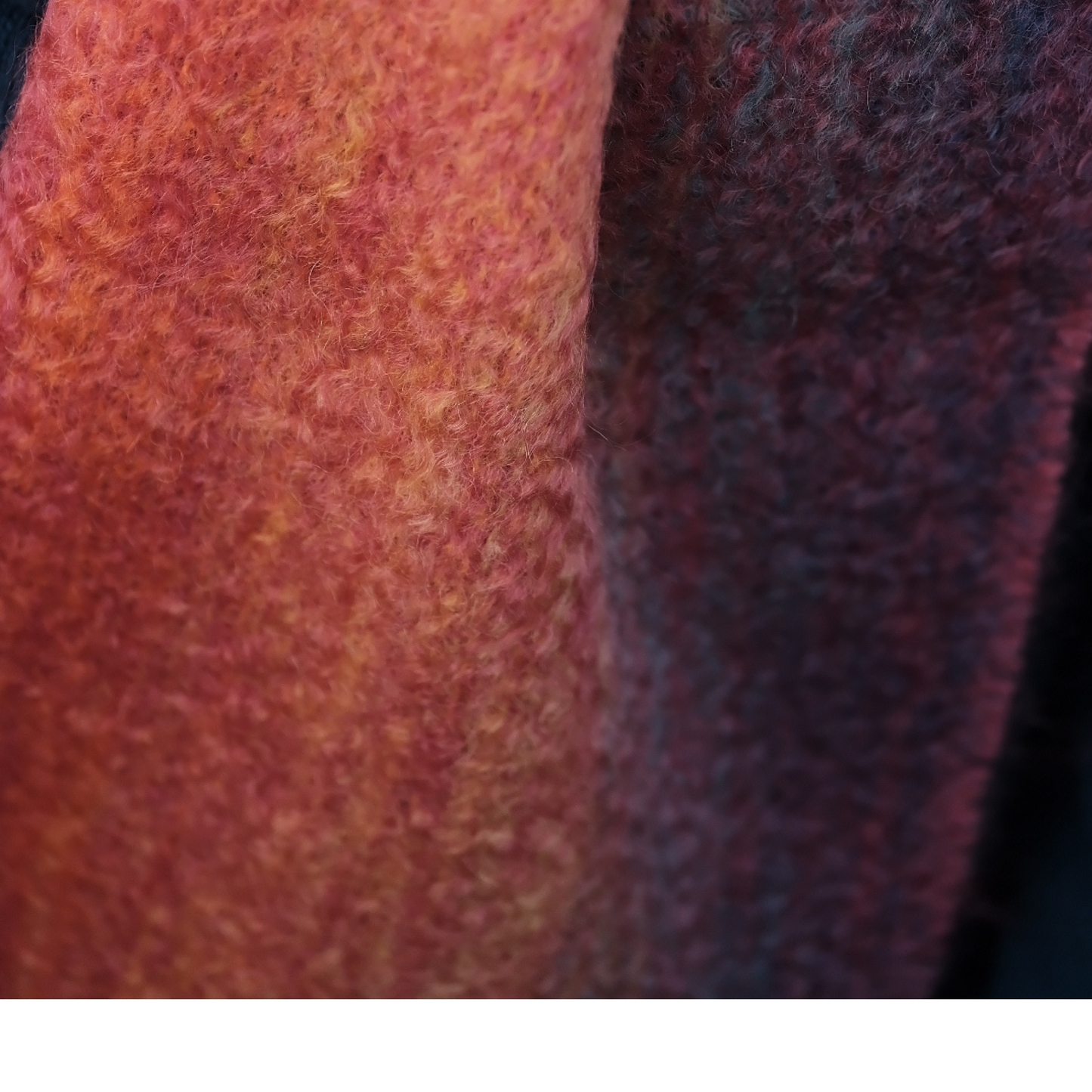 Green Grove Weavers Campion Mohair Scarf