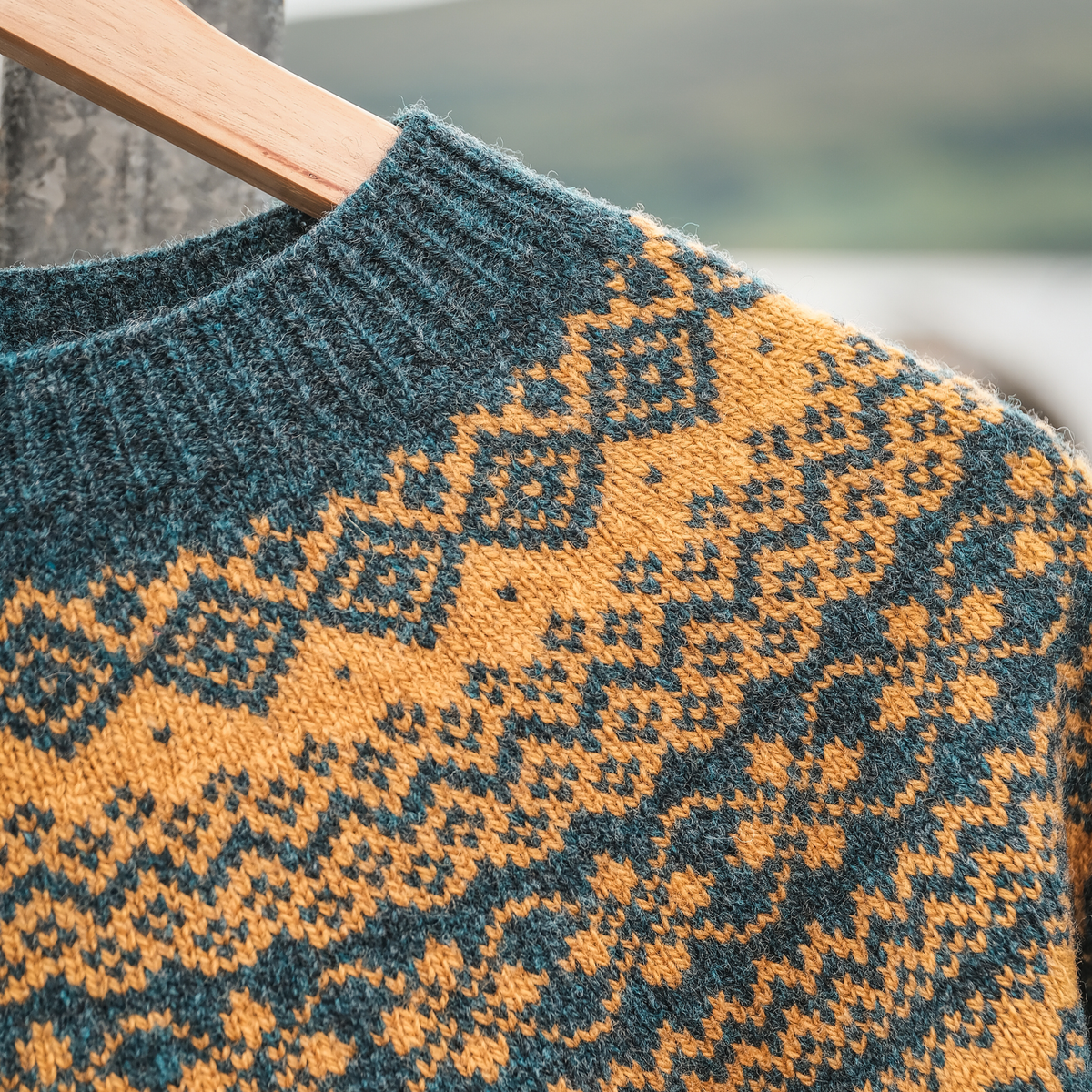 Cuillin Sweater in Chai Lugano