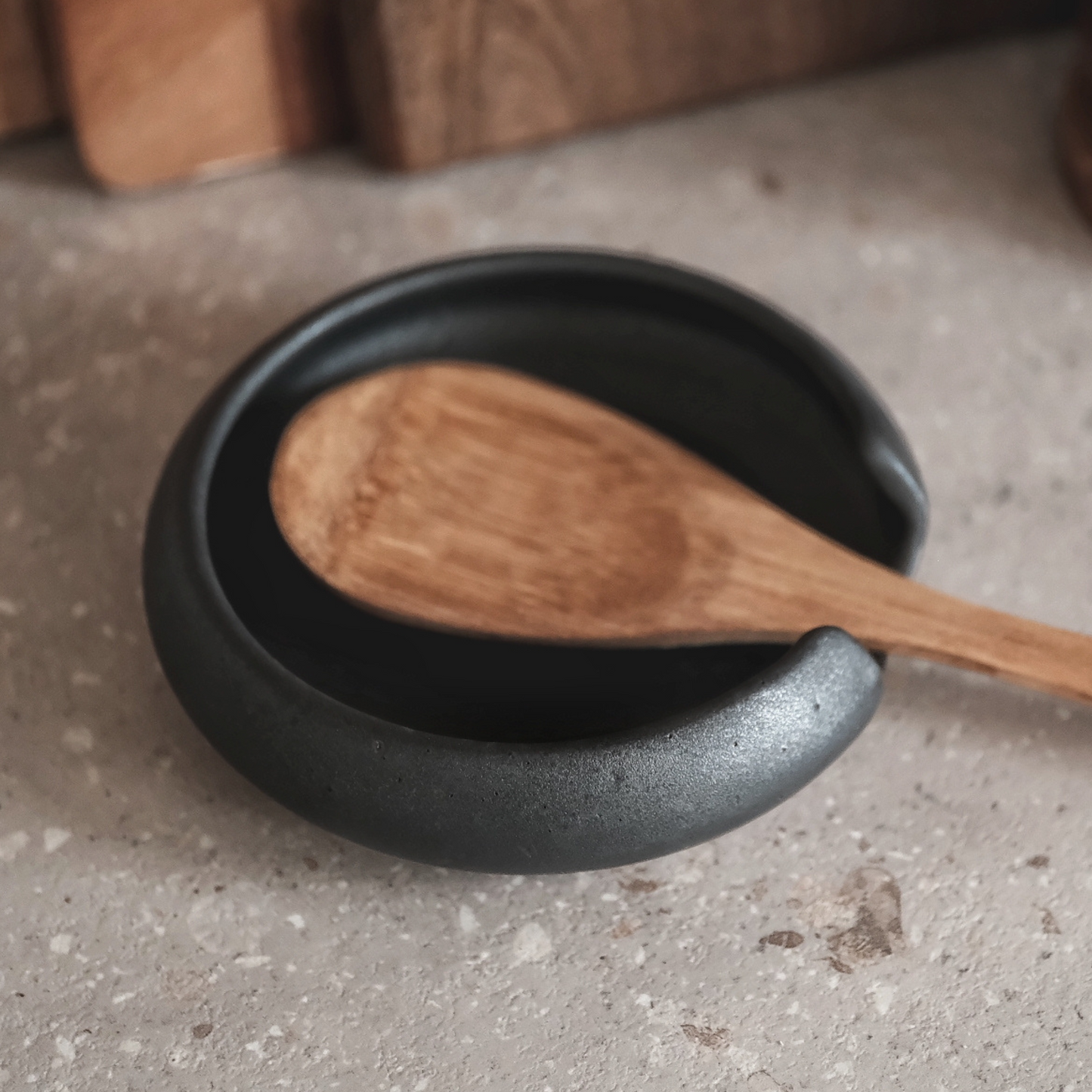 Hand Thrown Spoon Rest