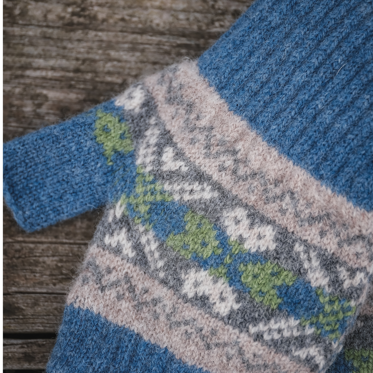 May Mitten in Sepia