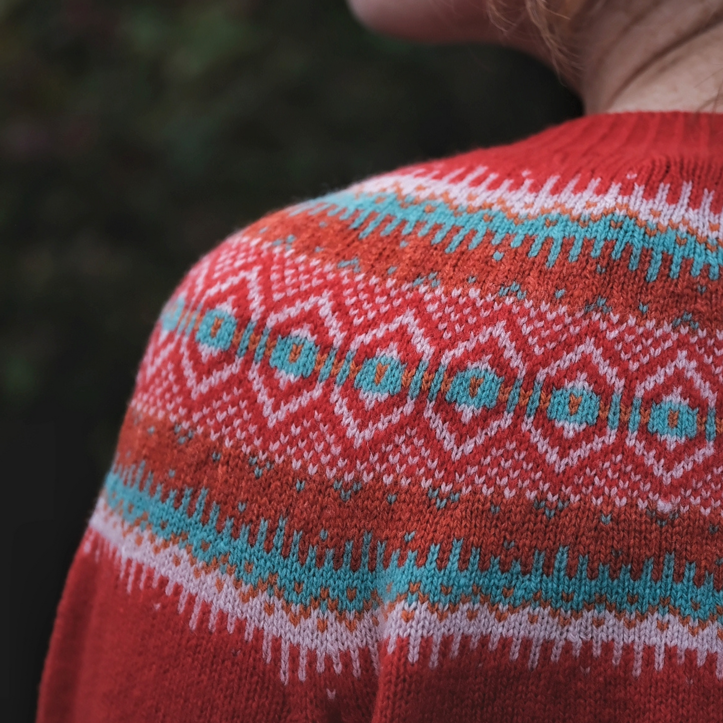 Poppy Fairisle Crew Neck Sweater