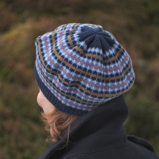 Lewis Beret in Bluebell