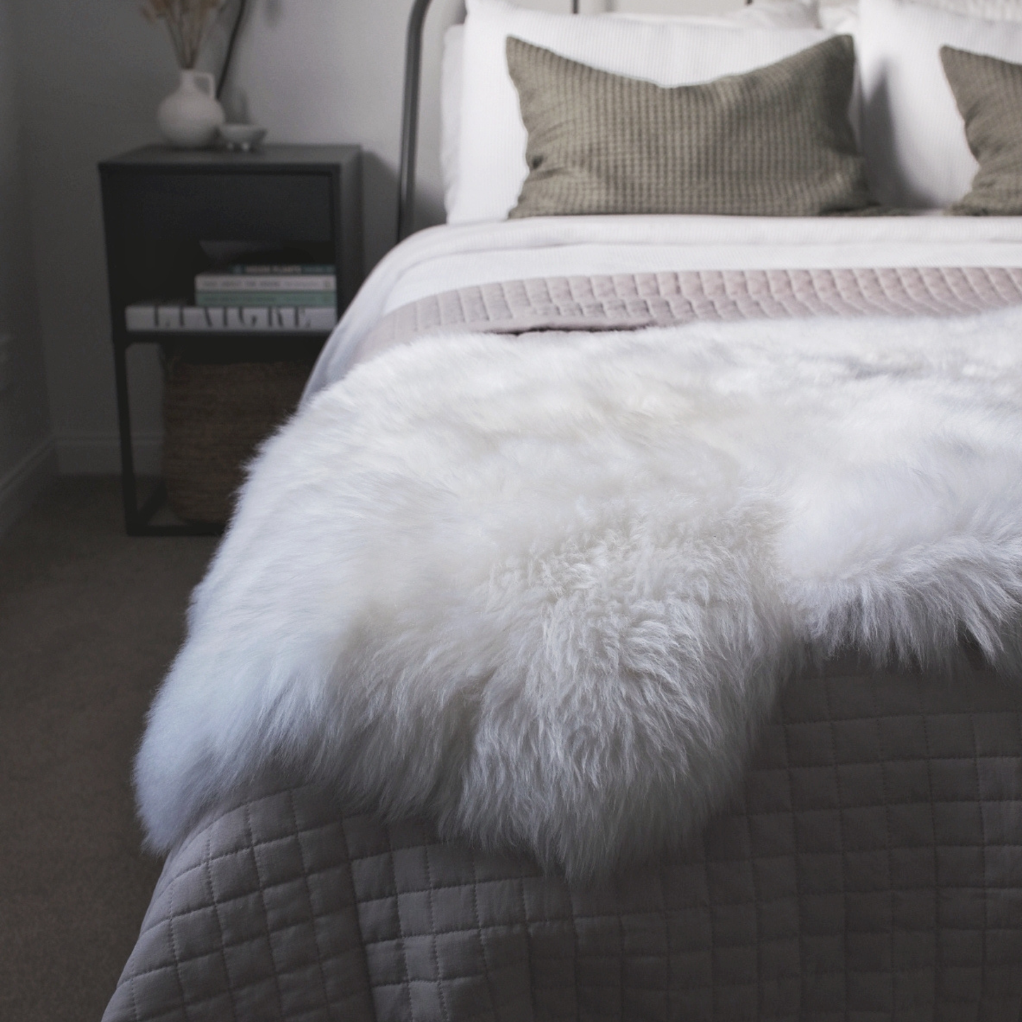 MERINO SUPER SHEEPSKIN RUG 110X70CMS