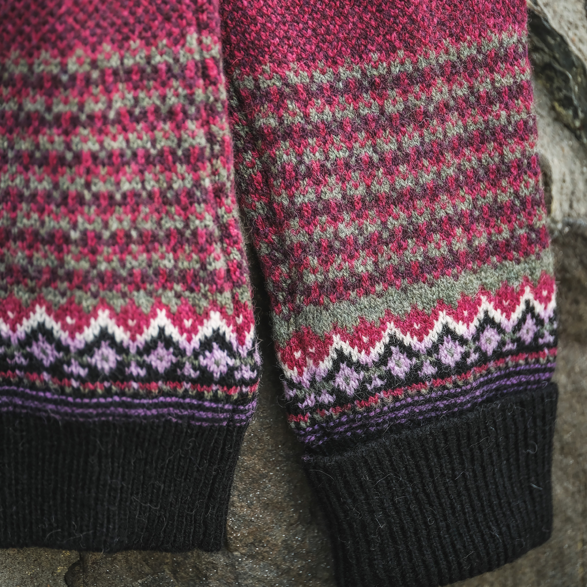 Alpine Sweater in Tyrian