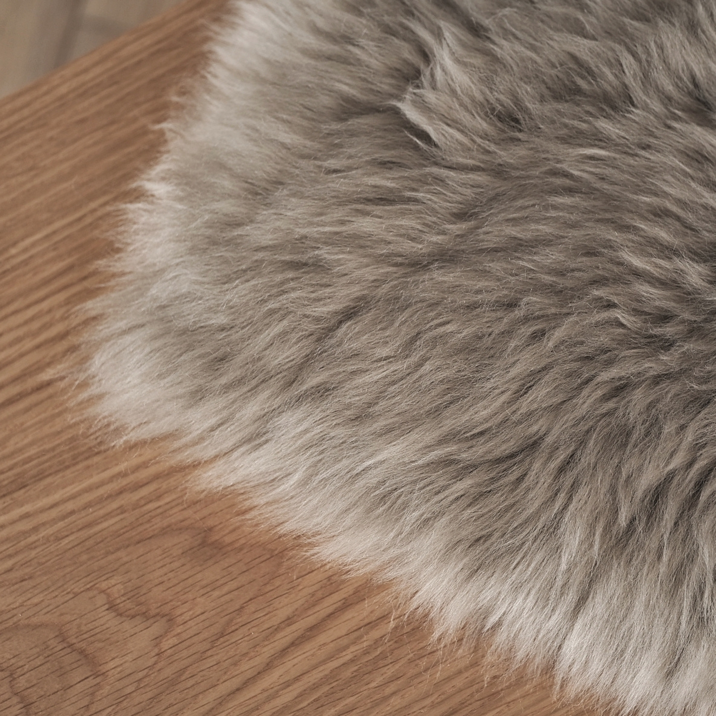 Square Seat Pad in Taupe Grey