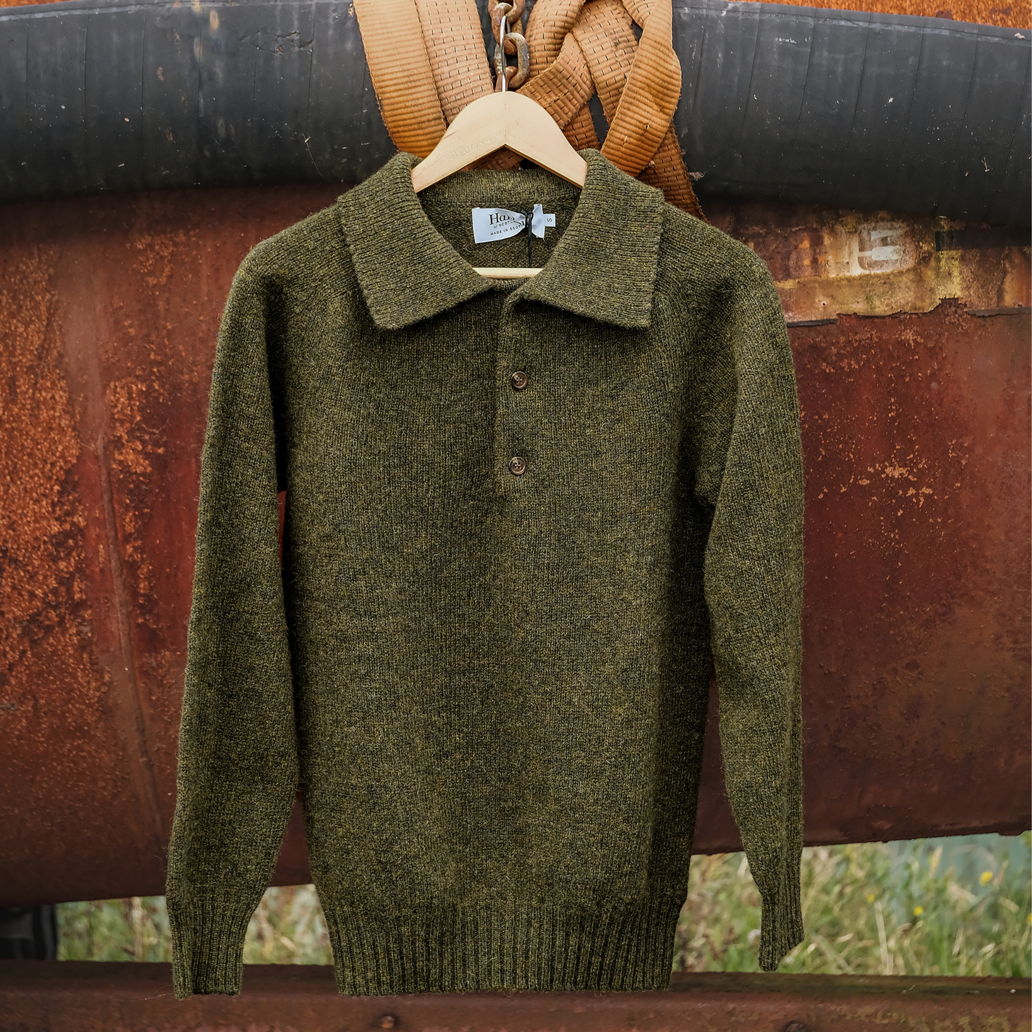 Lomond Sweater in Scots Pine