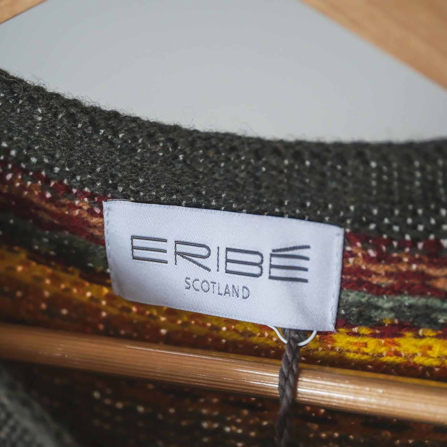 Stoneybrek Sweater in Red Oak
