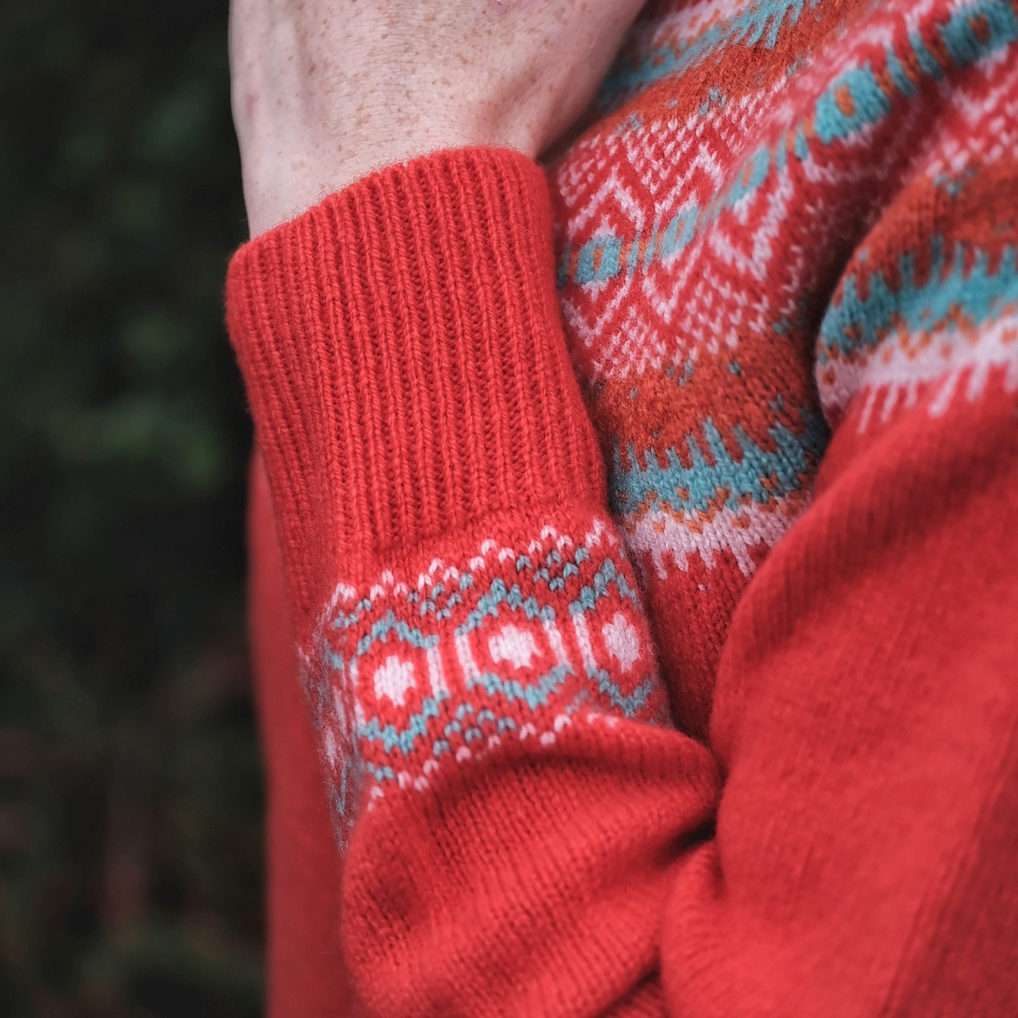 Poppy Fairisle Crew Neck Sweater