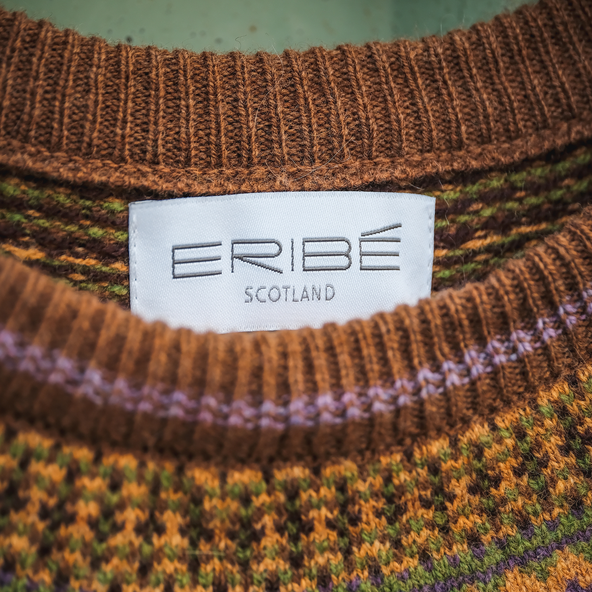 Alpine Sweater in Thistle