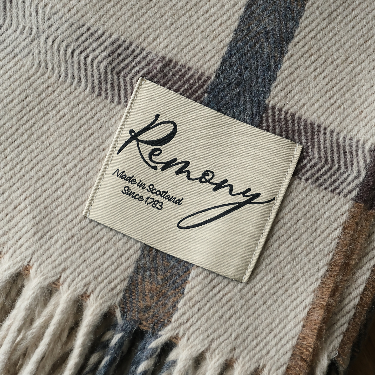 Maree Throw in Driftwood