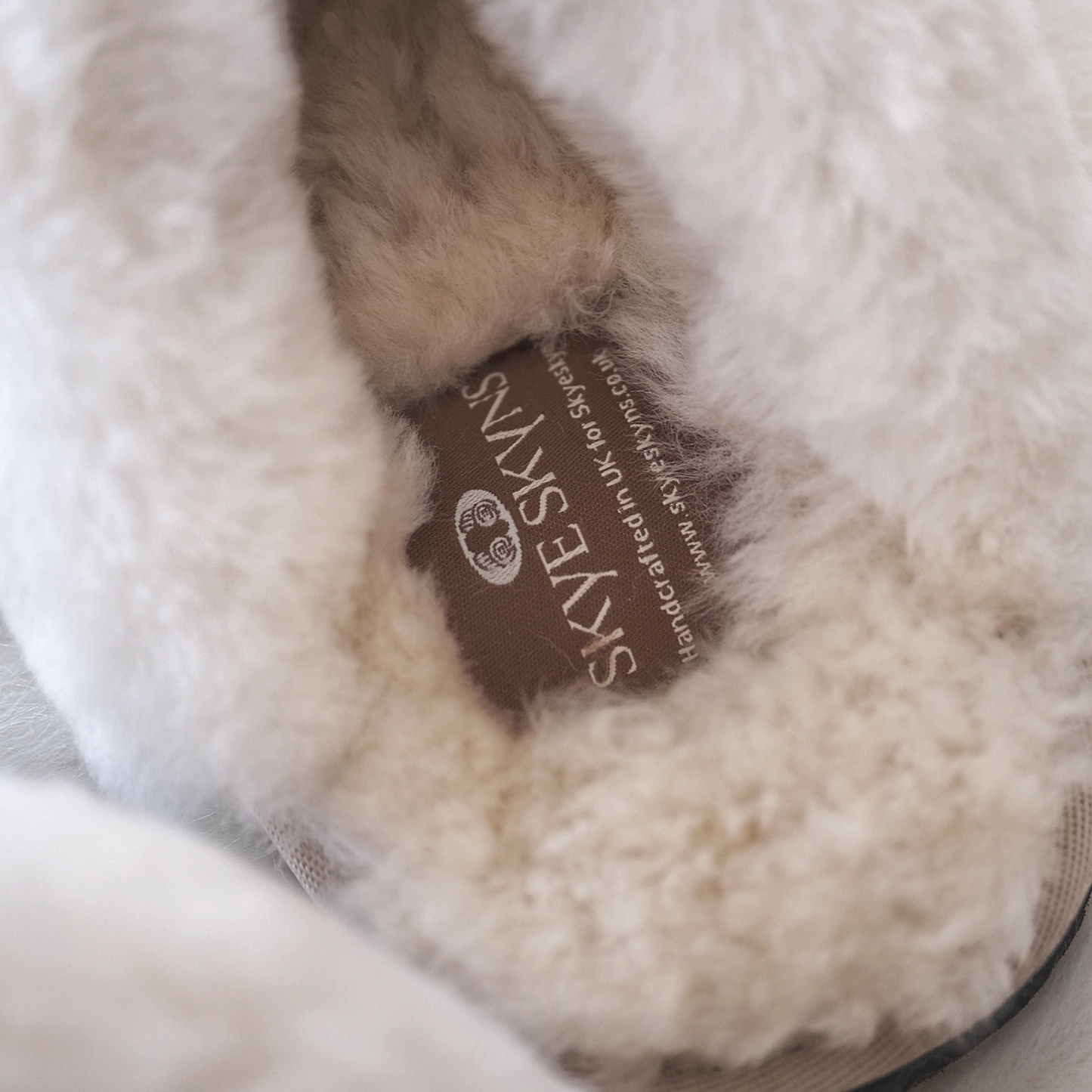 SKYE TWEED MULE SLIPPERS (UK 4-8)