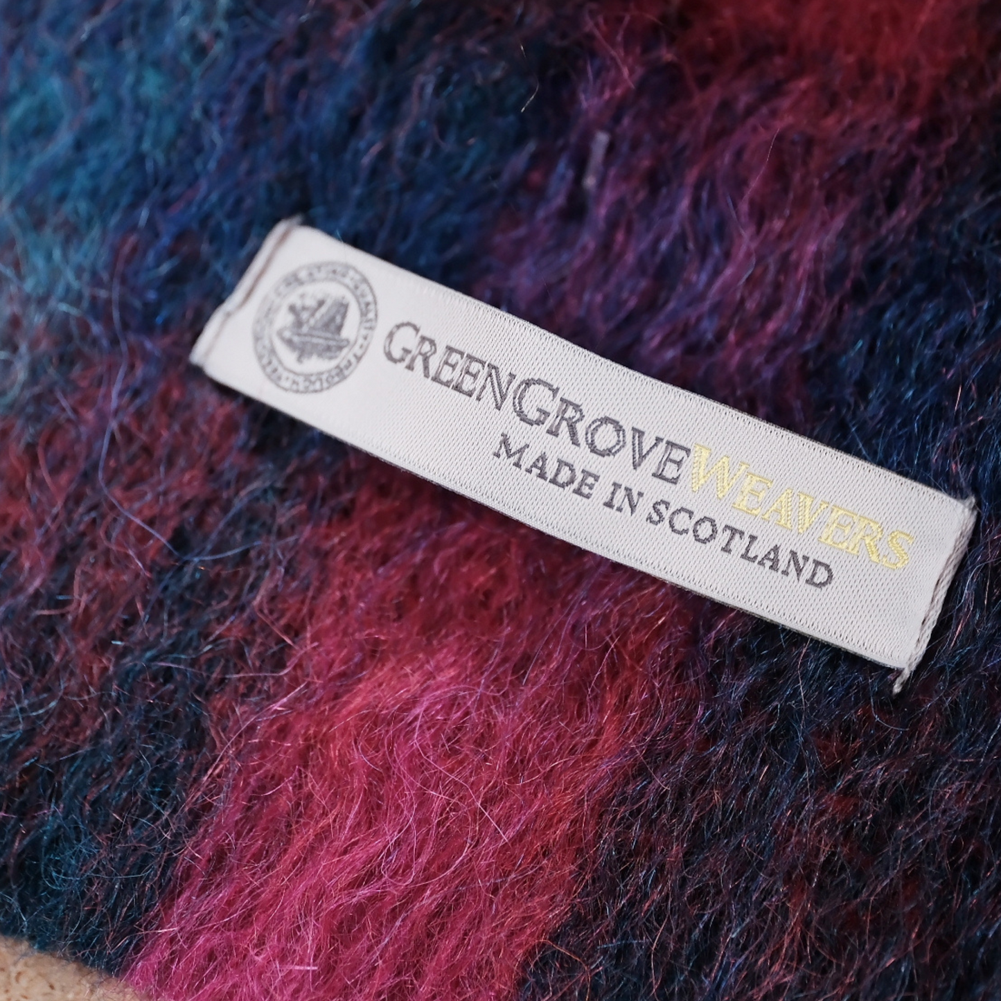 Maple Mohair Scarf