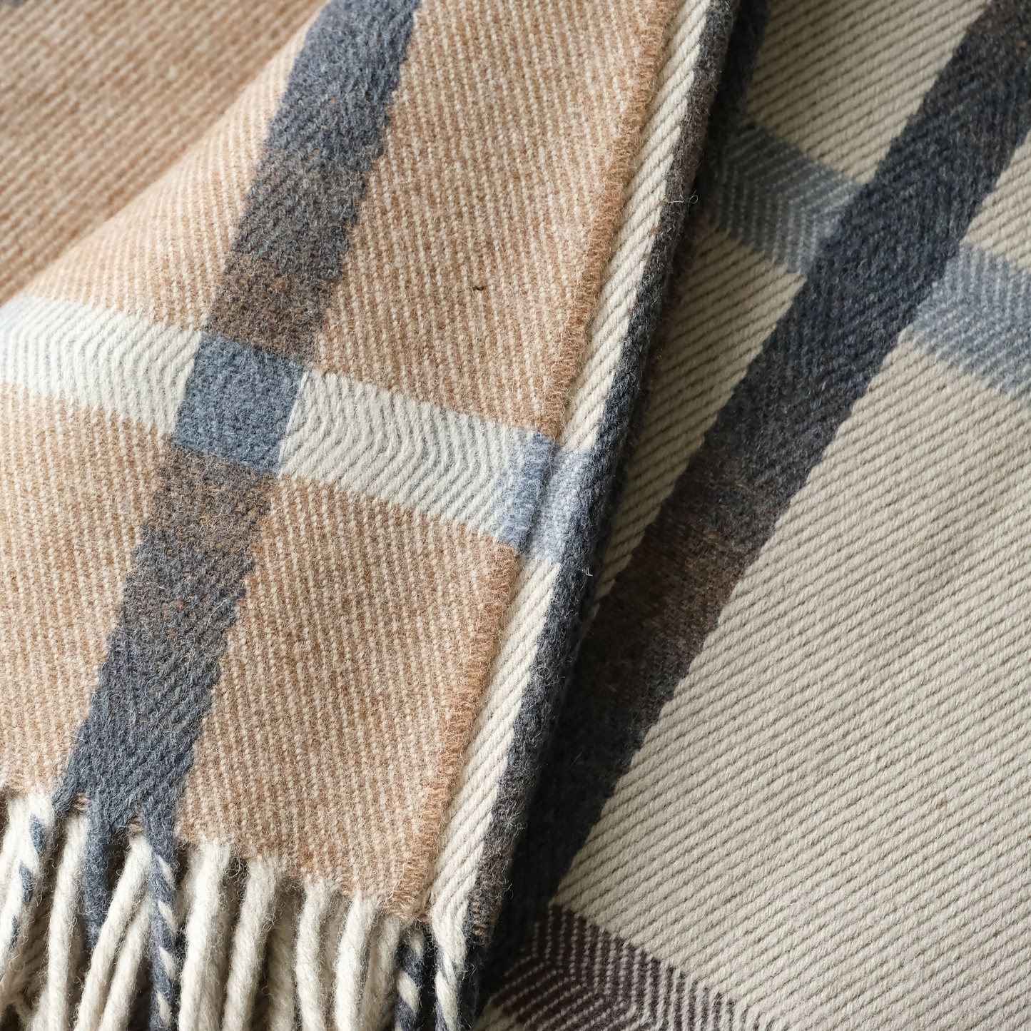 Maree Throw in Driftwood
