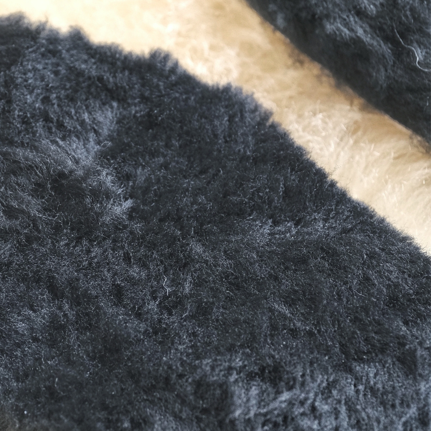 SHEEPSKIN INSOLES (UK 3-13 - BLACK)